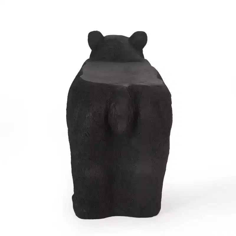 Banc de jardin ours Collinston Outdoor noir mat – Christopher Knight Home