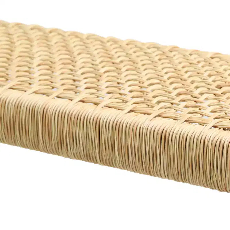 Banc d'extérieur Christopher Knight Home Angie 43 en bois d'acacia et osier, teck/marron