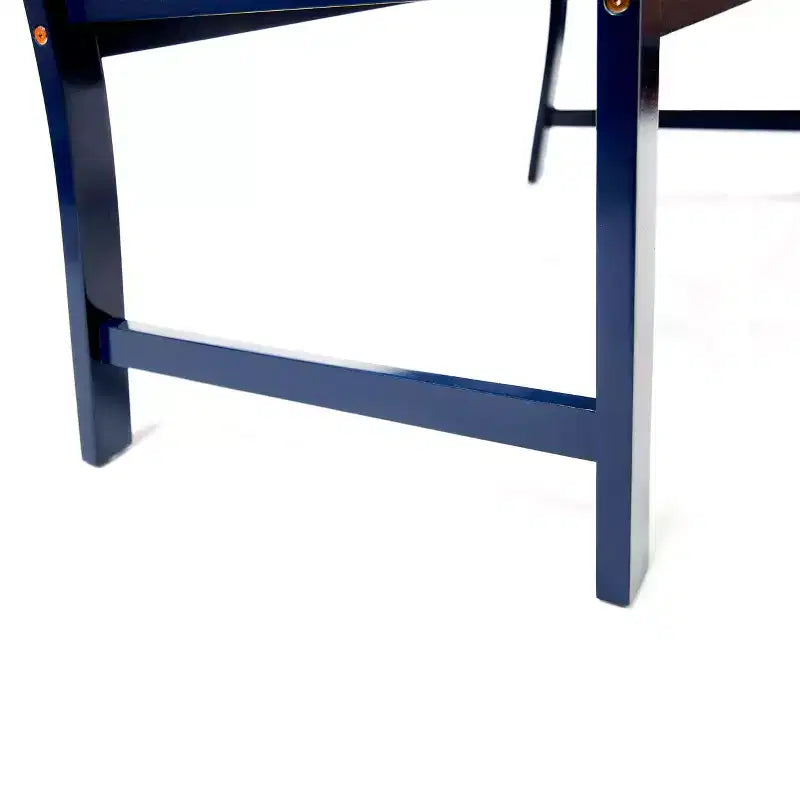 Christopher Knight Home Loja Banc en lattes en bois d'acacia d'extérieur 48 po, bleu marine