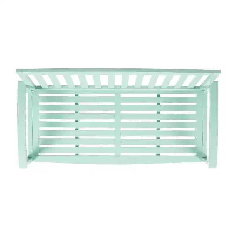 Banc d'extérieur à lattes en bois d'acacia GDFStudio Rubie 48