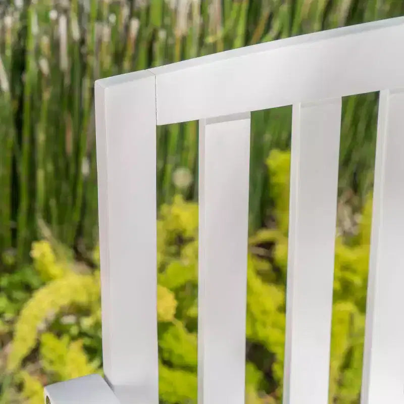 Banc d'extérieur à lattes en bois d'acacia GDFStudio Rubie 48