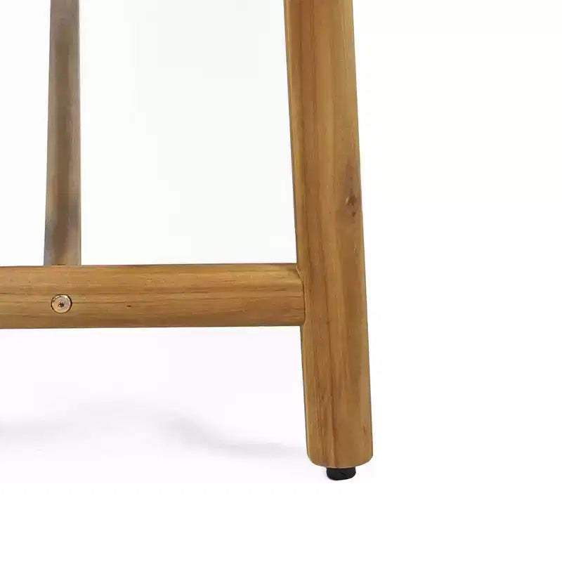 Banc 3 places d'extérieur en osier et bois d'acacia 61,5 Erick Christopher Knight Home