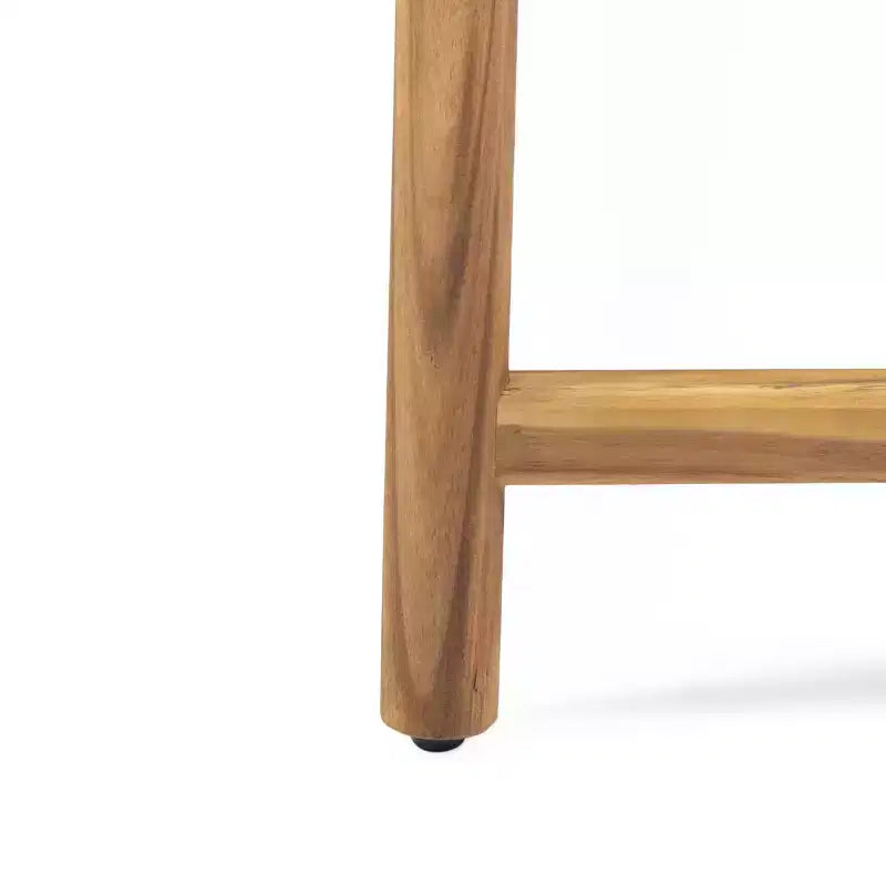 Banc 3 places d'extérieur en osier et bois d'acacia 61,5 Erick Christopher Knight Home