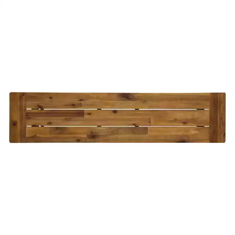 Banc d'extérieur Foster GDFStudio en bois d'acacia de 63 po
