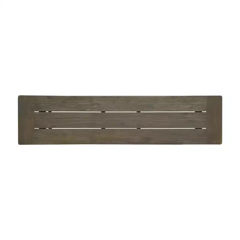 Banc d'extérieur Foster GDFStudio en bois d'acacia de 63 po
