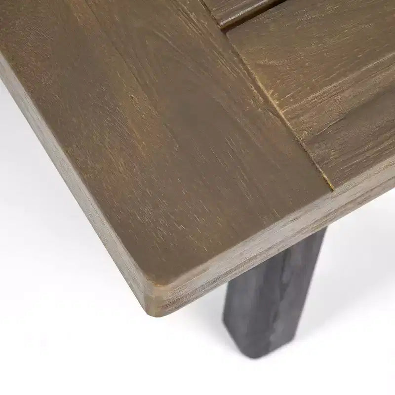 Banc d'extérieur Foster GDFStudio en bois d'acacia de 63 po