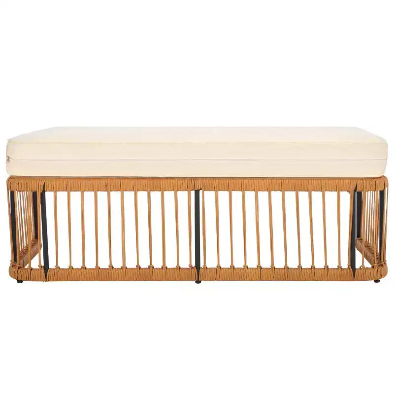 Banc Bola - Extérieur - PAT9044 - Naturel/Beige - Safavieh