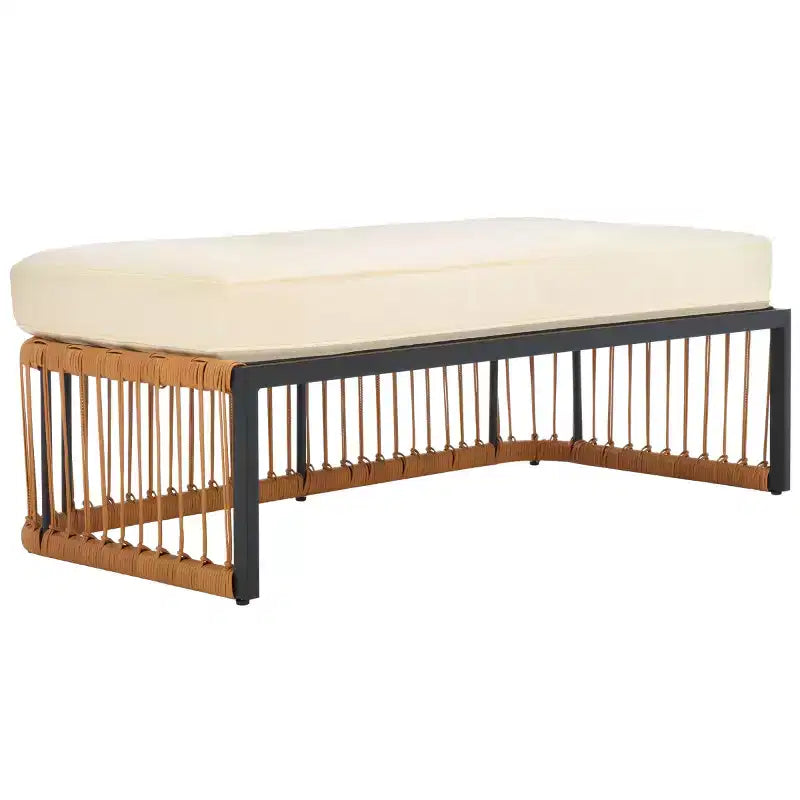 Banc Bola - Extérieur - PAT9044 - Naturel/Beige - Safavieh