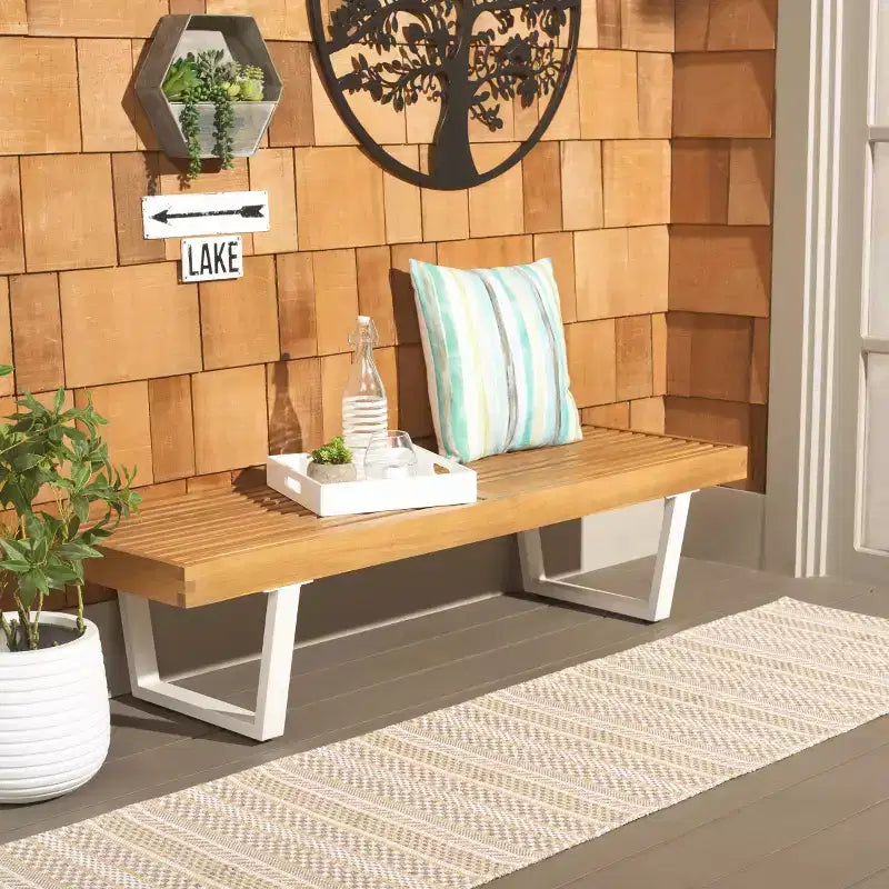 Banc Heather 60 po – Extérieur – PAT7326 – Safavieh