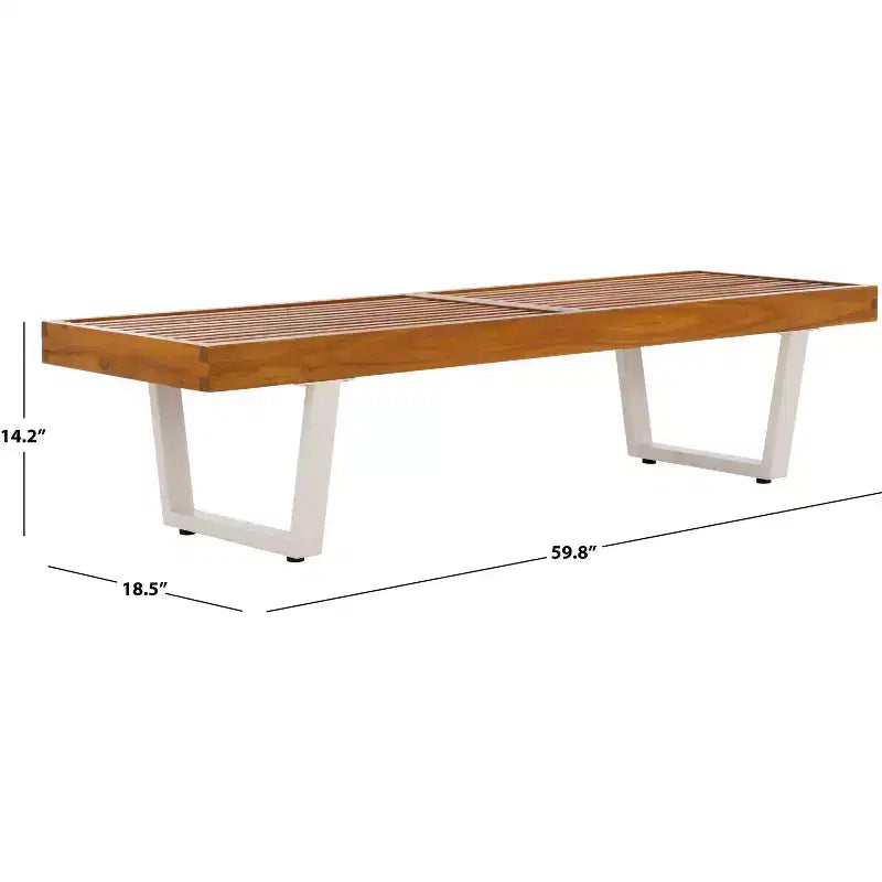 Banc Heather 60 po – Extérieur – PAT7326 – Safavieh