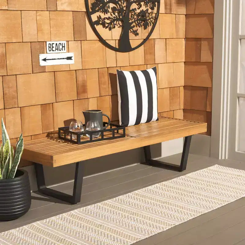 Banc Heather 60 po – Extérieur – PAT7326 – Safavieh