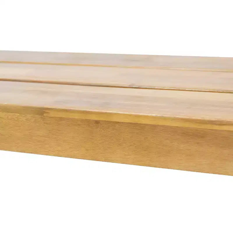 Banc d'extérieur en bois d'acacia Christopher Knight Home Appling de 145 cm avec piètement traîneau, naturel