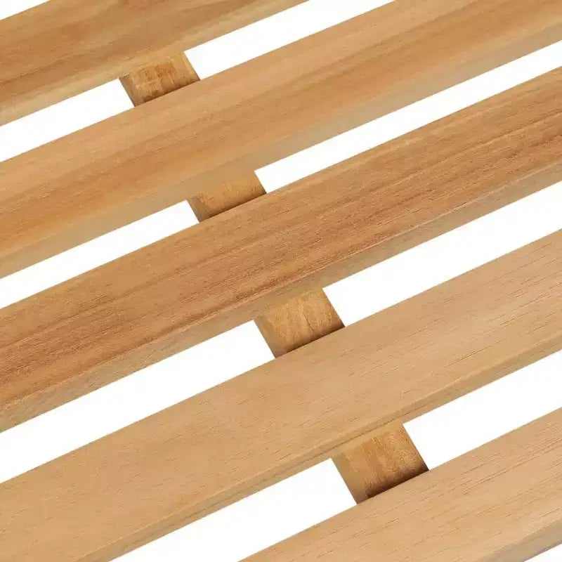 vidaXL Banc de jardin extérieur Chaise de porche Banc en bois massif Teck