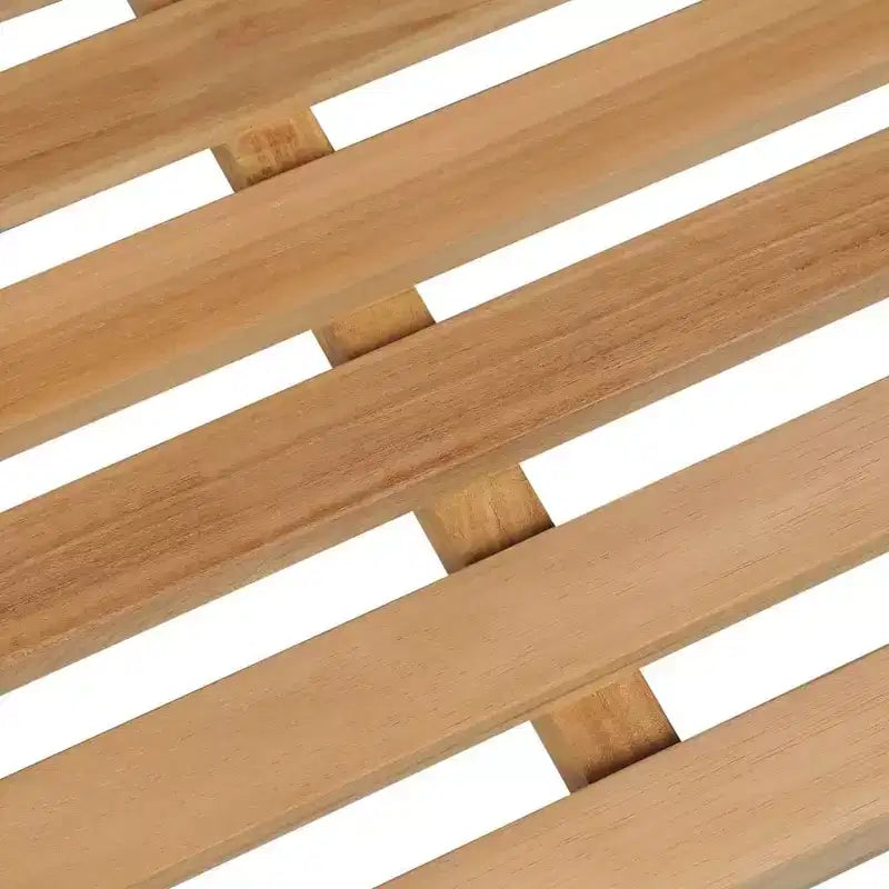 vidaXL Banc de jardin extérieur Chaise de porche Banc en bois massif Teck
