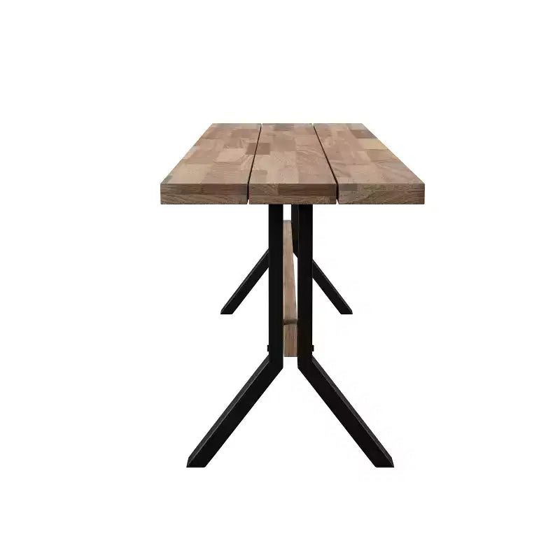 Banc extérieur à lattes Standlake - Naturel - SEI