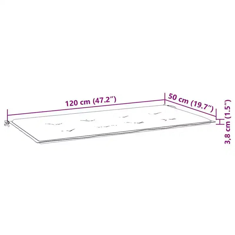 vidaXL Banc/Causeuse de jardin 2 places en bois d'eucalyptus gris avec coussin anthracite pour jardin, terrasse, extérieur