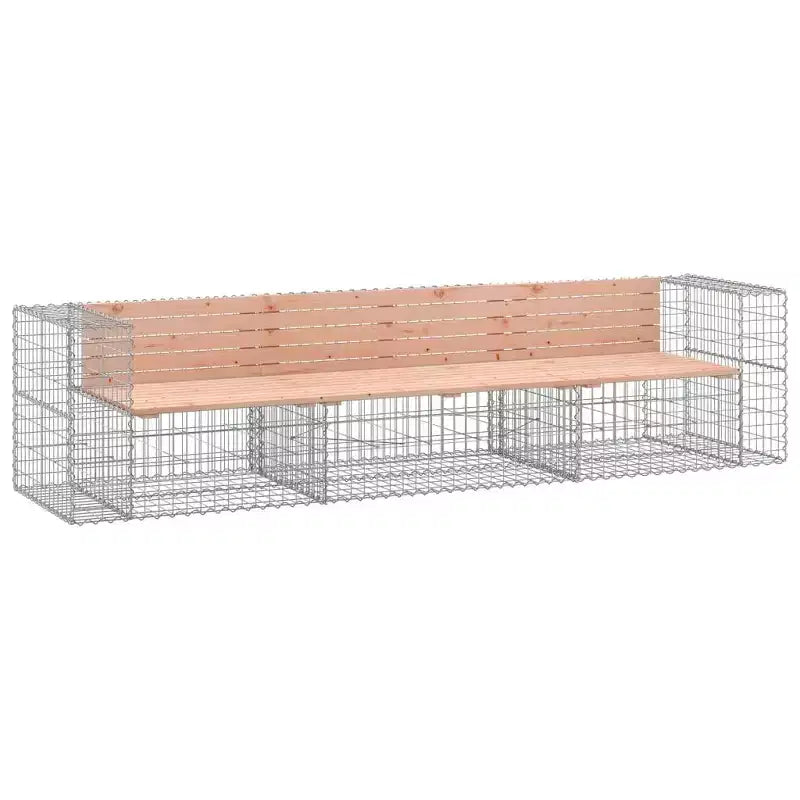 vidaXL Garden Bench Wood Solid Douglas wood 113 x 28 x 25.8 in