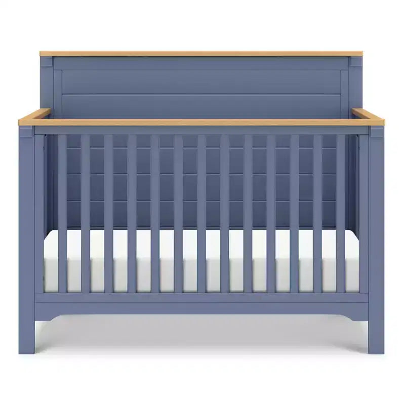 4-in-1 Convertible Crib - Solid Pine, GREENGUARD Gold Certified