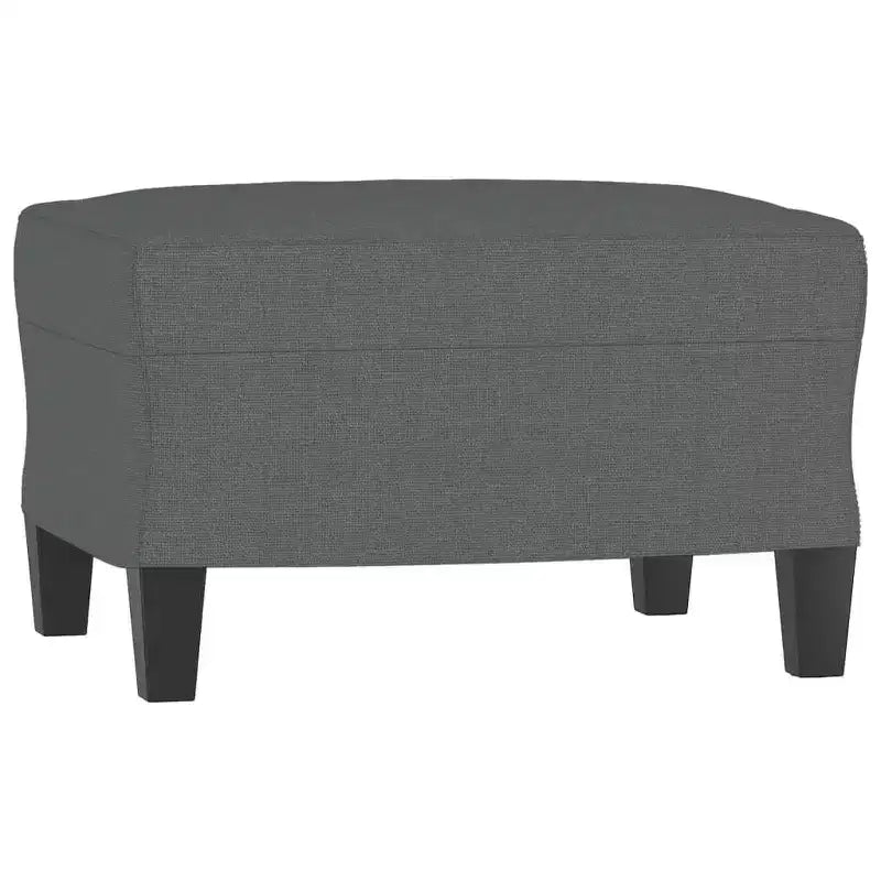 3-Seater Sofa with Footstool for Living Room - Fabric Upholstered
