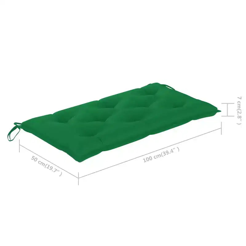 Banc de jardin Teck naturel Poncé fin Durabilité moyenne