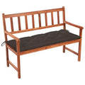 Garden Bench Natural Acacia Wood Solid Acacia Wood Standard