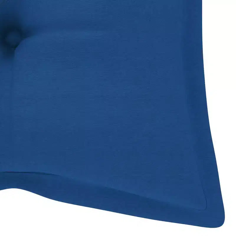 Banc de jardin Bambou naturel Bambou et 100 % polyester 120 cm