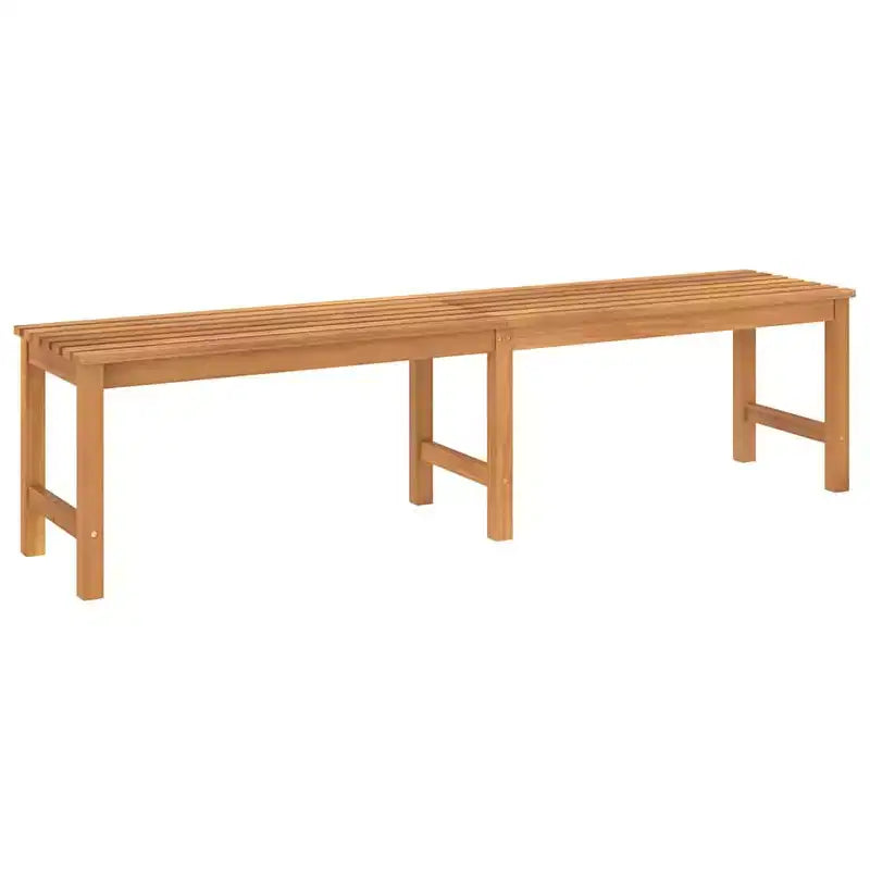 Banc de jardin en teck chaud Teck massif 180 cm de longueur Durable
