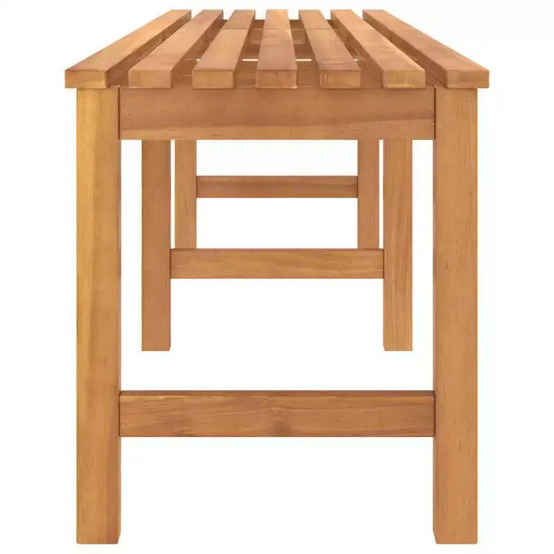 Banc de jardin en teck chaud Teck massif 180 cm de longueur Durable