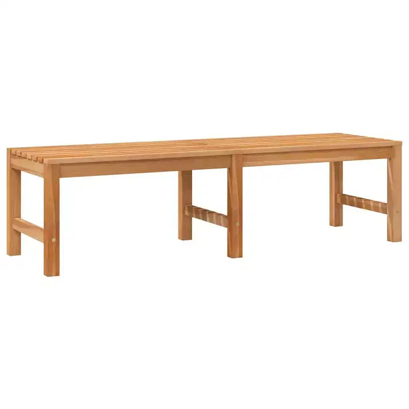 Banc en Teck Bois de Teck Massif 150 cm de long Banc de Jardin Durable