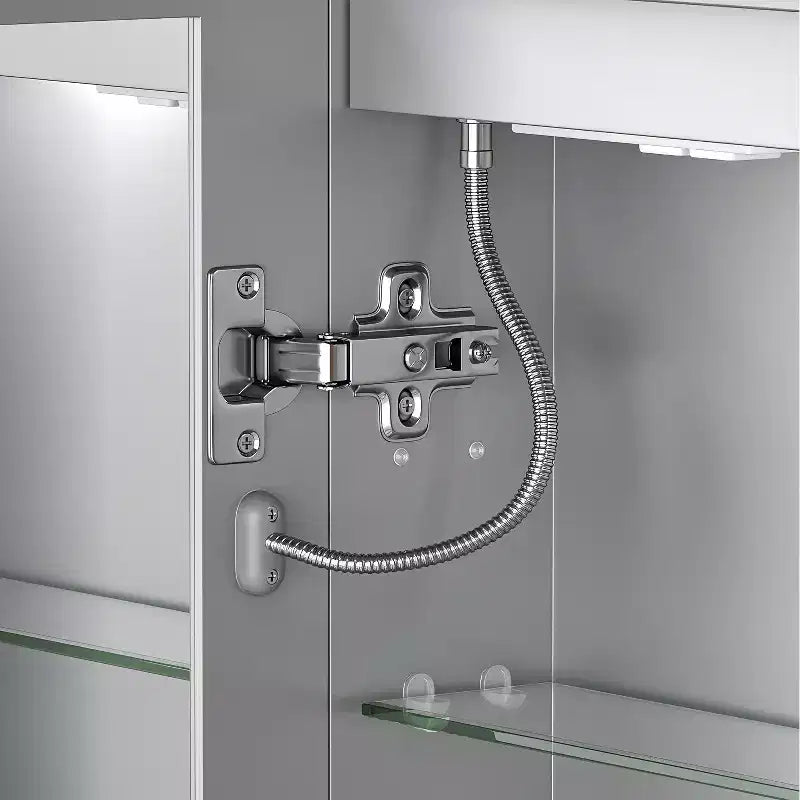 20" Modern LED Medicine Cabinet with Mirror, Anti-Fog & 3 Color Temperatures