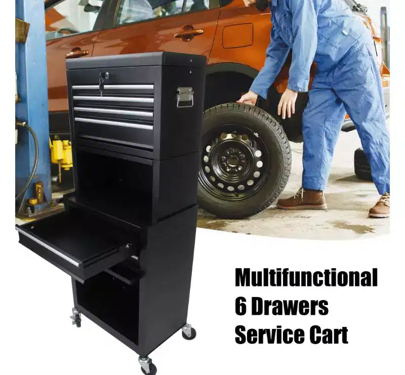 6-Drawer Steel Tool Storage Cabinet