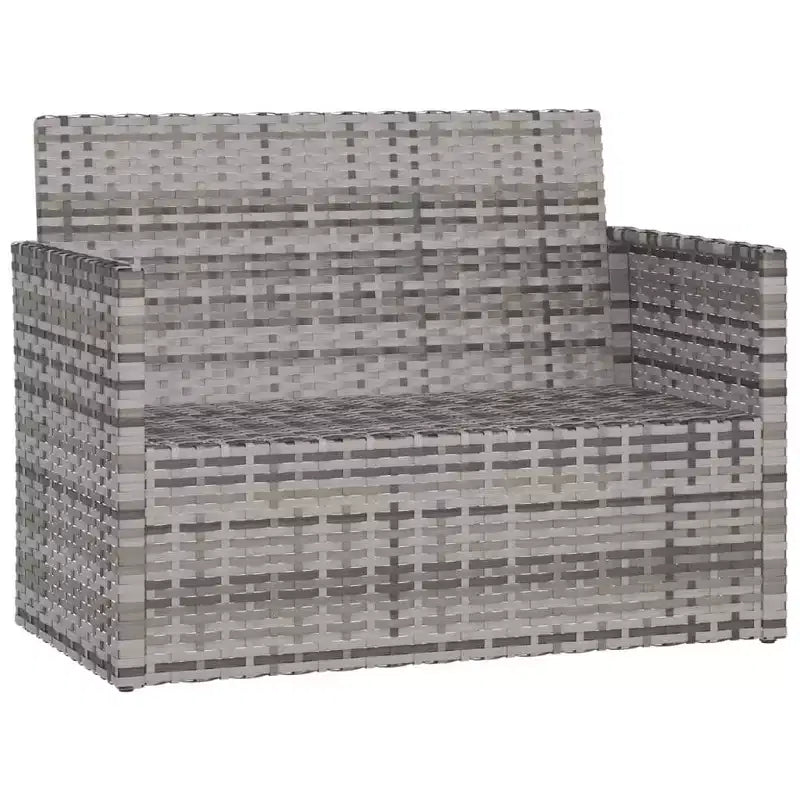 vidaXL Banc de terrasse Banc de jardin durable rectangulaire moderne