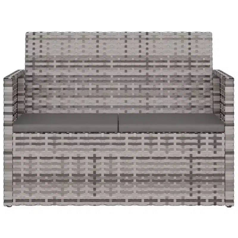 vidaXL Banc de terrasse Banc de jardin durable rectangulaire moderne