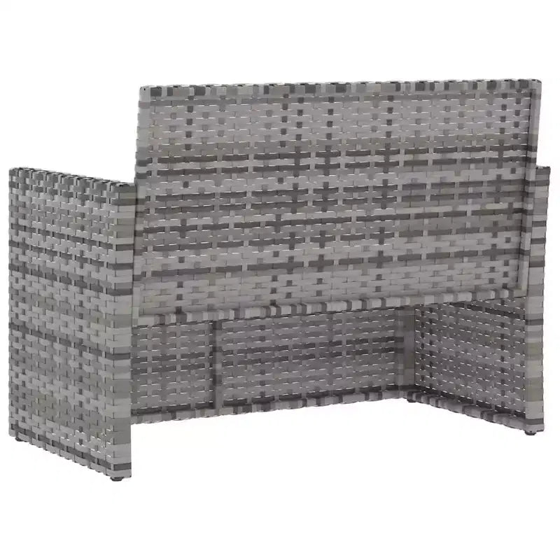 vidaXL Banc de terrasse Banc de jardin durable rectangulaire moderne