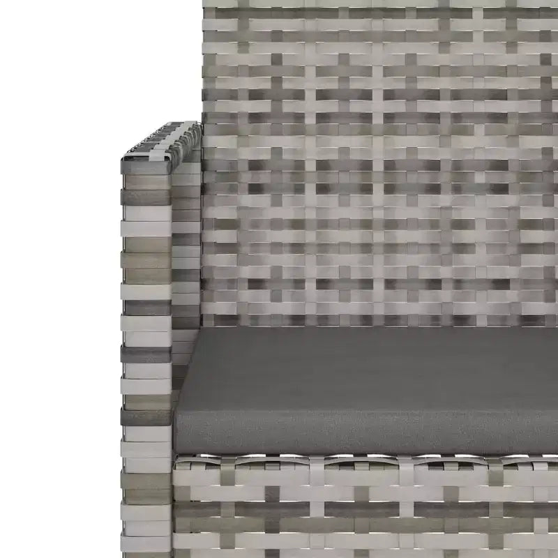 vidaXL Banc de terrasse Banc de jardin durable rectangulaire moderne