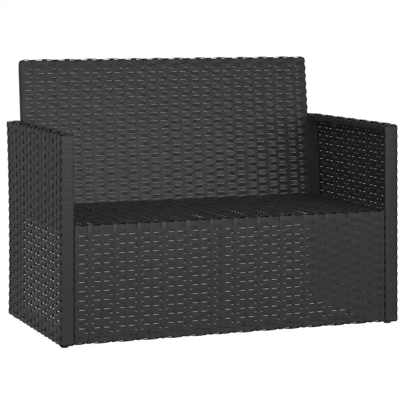vidaXL Banc de terrasse Banc de jardin durable rectangulaire moderne