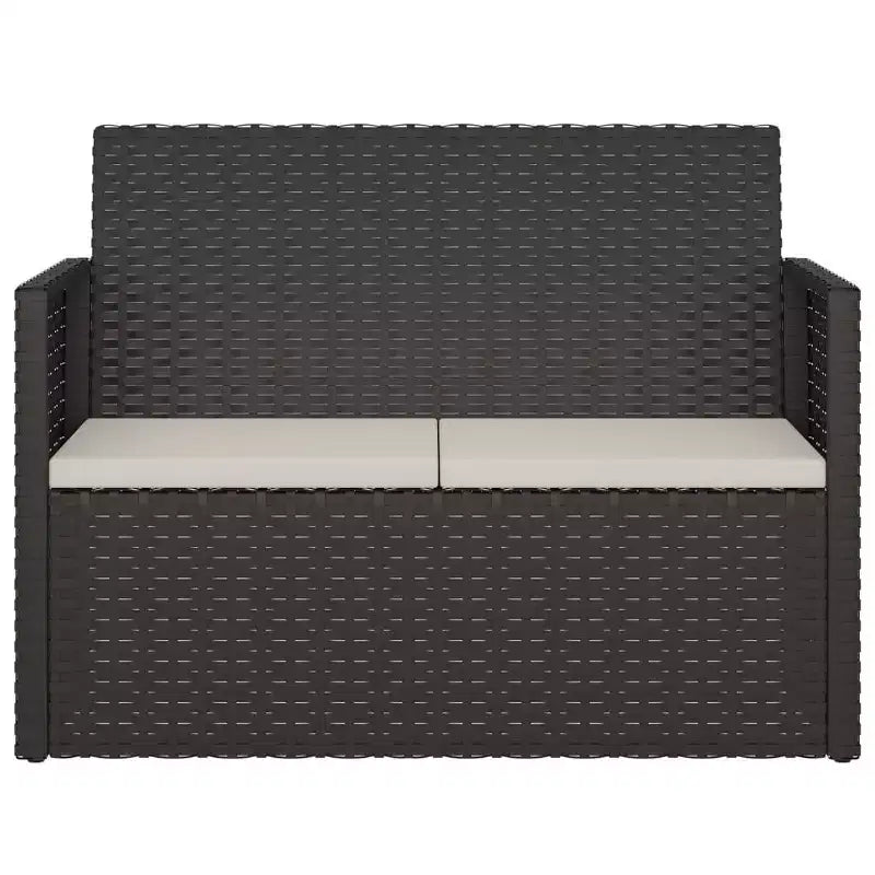 vidaXL Banc de terrasse Banc de jardin durable rectangulaire moderne