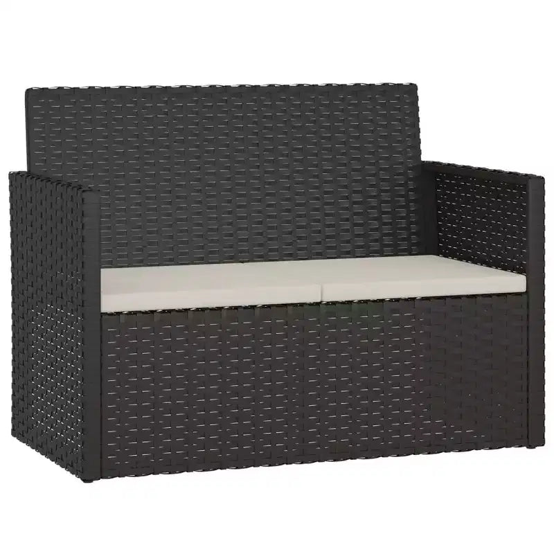 vidaXL Banc de terrasse Banc de jardin durable rectangulaire moderne