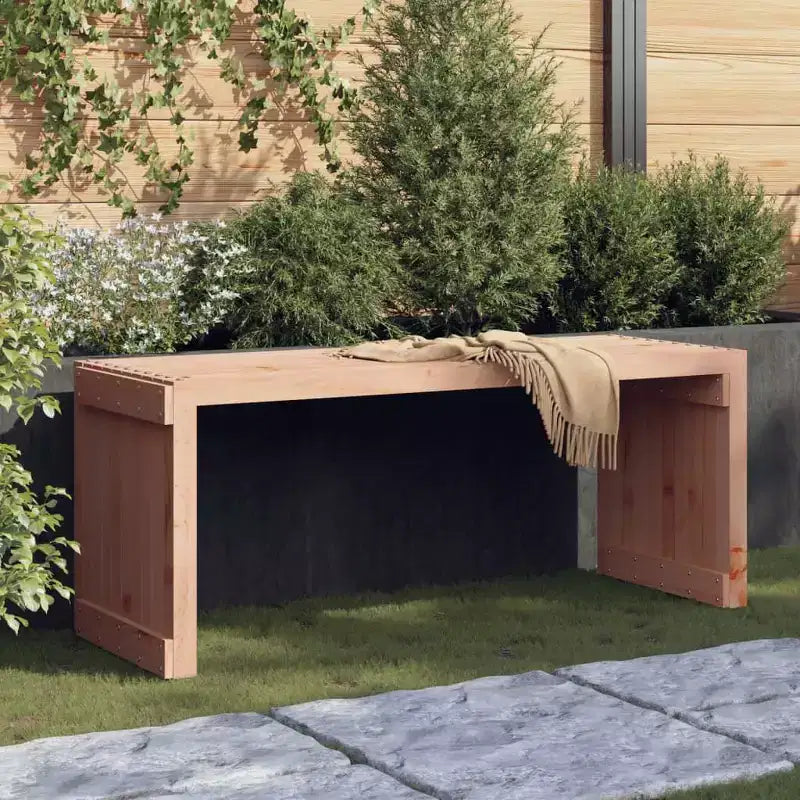 Banc de jardin - Siège d'extérieur extensible en bois massif