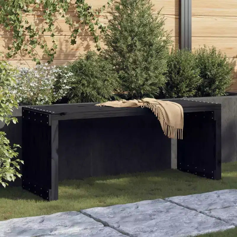Banc de jardin - Siège d'extérieur extensible en bois massif
