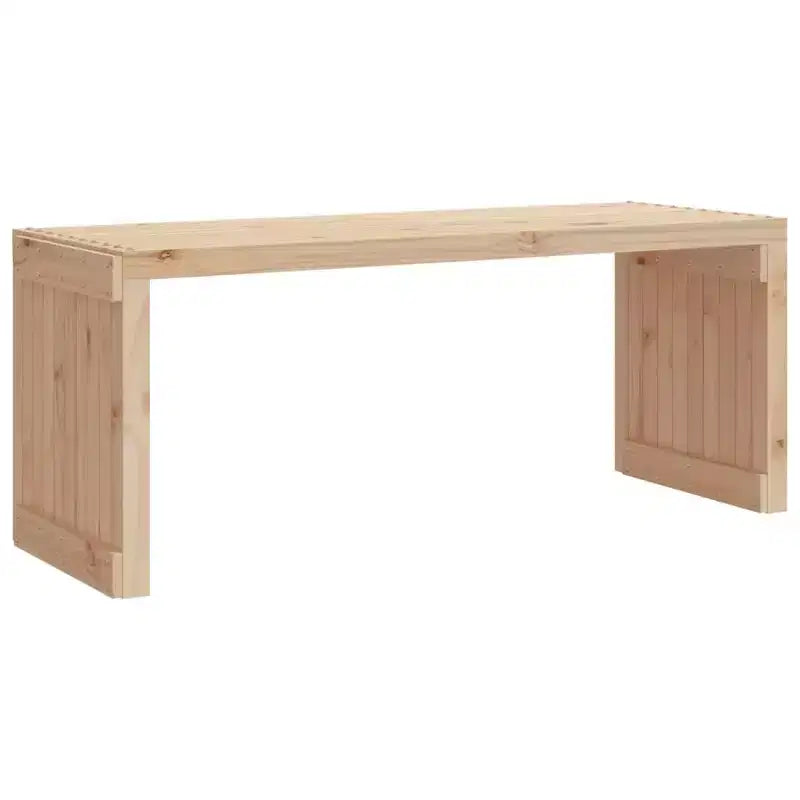 Banc de jardin - Siège d'extérieur extensible en bois massif