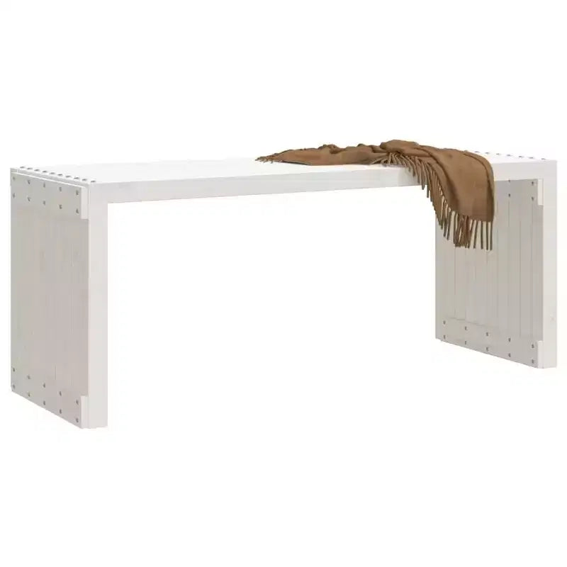 Banc de jardin - Siège d'extérieur extensible en bois massif