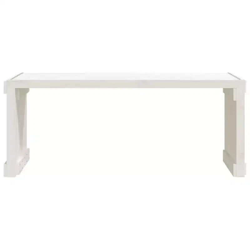 Banc de jardin - Siège d'extérieur extensible en bois massif