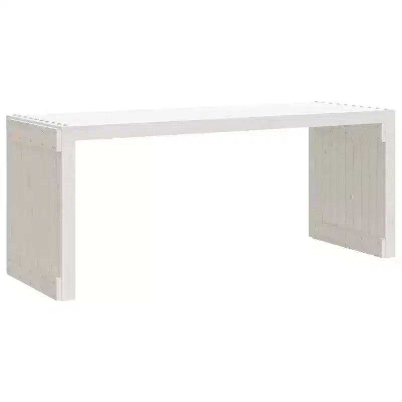 Banc de jardin - Siège d'extérieur extensible en bois massif