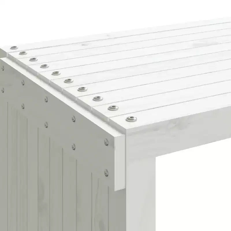Banc de jardin - Siège d'extérieur extensible en bois massif
