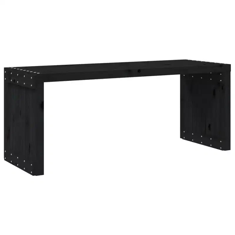 Banc de jardin - Siège d'extérieur extensible en bois massif