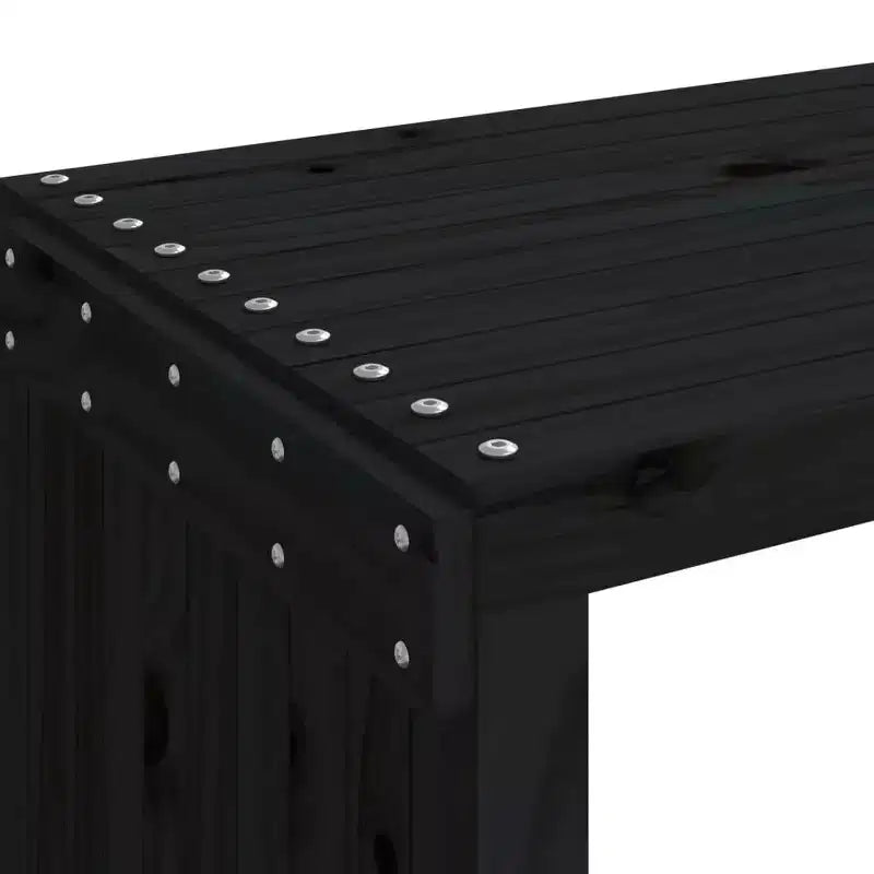 Banc de jardin - Siège d'extérieur extensible en bois massif