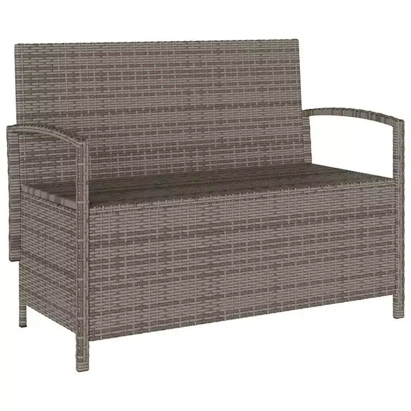 Banc de jardin d'extérieur VidaXL avec options de couleur et design confortable