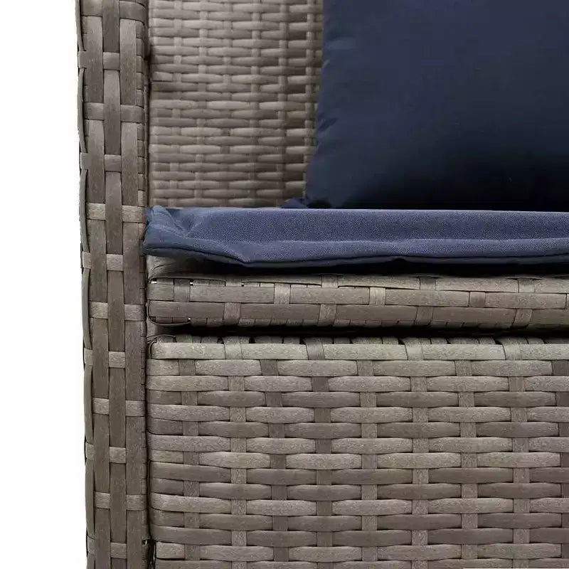 Banc de jardin d'extérieur VidaXL avec options de couleur et design confortable