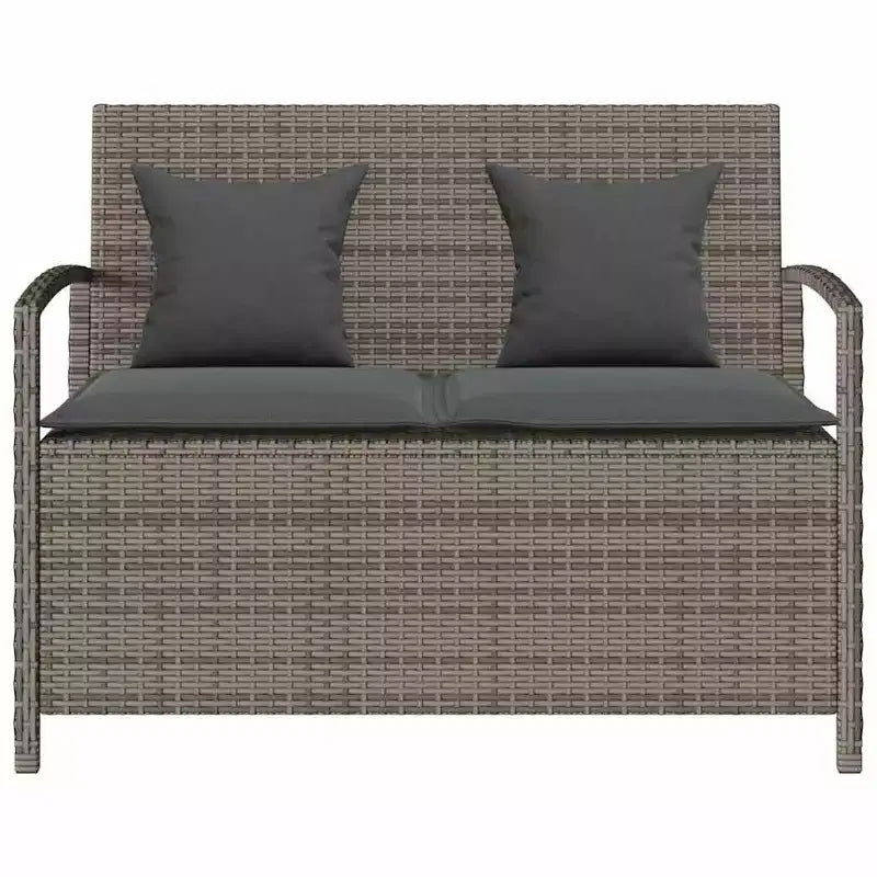 Banc de jardin d'extérieur VidaXL avec options de couleur et design confortable